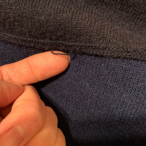 Acne Blue and Black Sweater size Medium - Picture 4 of 7